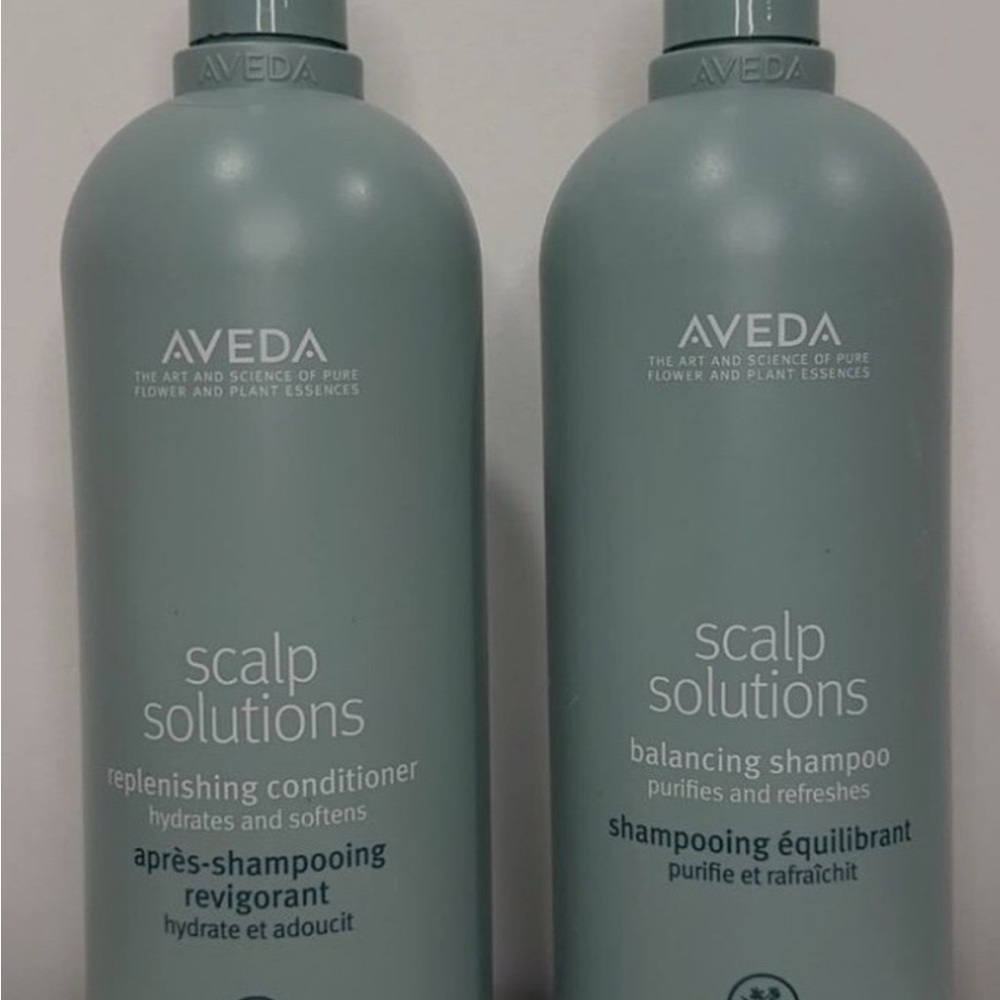 AVEDA Scalp Solutions Replenishing Conditioner and Balancing Shampoo